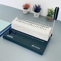 Machine de reliure de peigne manuel de bureau, format A4 12 feuilles