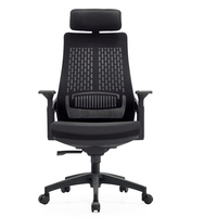 Vente en Gros de Meubles Confortables Pas Cher Ordinateur de Direction Fauteuil Inclinable Ergonomique en Maille Chaise de Bureau Pivotante avec Appui-Tête