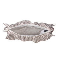 Organisateur de fournitures pour bébé pliable et portable pour les voyages en plein air, grande capacité, panier de rangement suspendu pour poussette, sac à couches