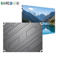 Écran LED fixe d'intérieur, échelle de gris 16 bits, 3840 Hz, P1.25, P1.53, P1.86, P2, P2.5, P3.07, revêtement GOB, 640x480 mm, écran mural