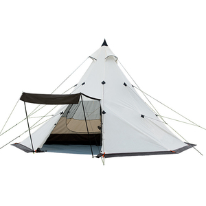 5-8 persona familia <span class=keywords><strong>Tipi</strong></span> pirámide <span class=keywords><strong>tienda</strong></span> india impermeable fiesta al aire libre <span class=keywords><strong>tienda</strong></span> de campaña al aire libre para eventos - Product Image 1