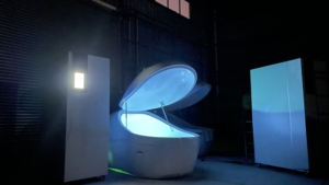 High Quality Large-sized Yellow Synthetic Leather Float Pod Modern <strong>Sensory</strong> <strong>Deprivation</strong> Spa <strong>Tank</strong> for Gym Center Massage - Product Image 6