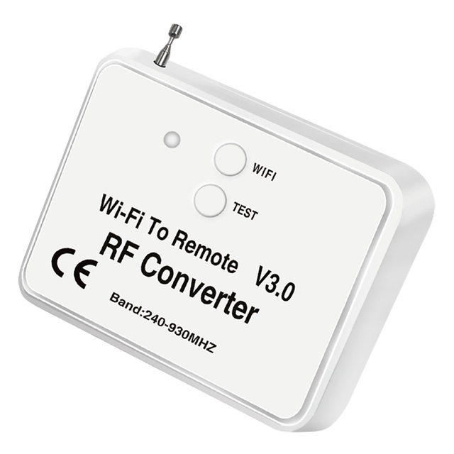 YET6956WFR-V3.0 Smart Home WiFi to RF Remote Converter Multi Frequency Signal Converter Bridge