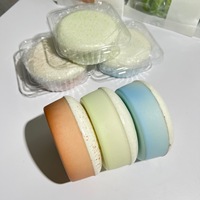 Balle anti-stress sensorielle en forme de cheesecake, à récupération lente, en plastique PU souple, pour garçons et filles de 5 à 7 ans