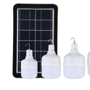 15W 130LM Solar Power Outdoor Light Solar Lamp Portable Bulb Solar Energy Lamp Led Lighting Solar panels Charging bulb A60