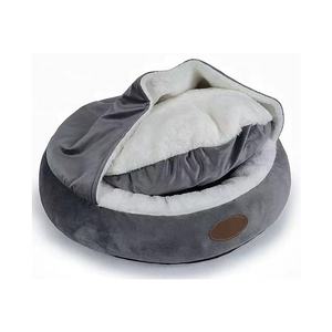 Оптовая продажа, теплая кровать для кошек и собак со съемной подушкой, кровать для домашних животных, моющаяся - Product Image 6