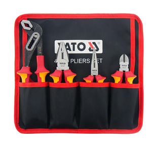 Yato 4-Piece Pliers Set Insulated 1000V Industrial Grade Chromium Vanadium Steel <b>Tools</b> - Product Image 2