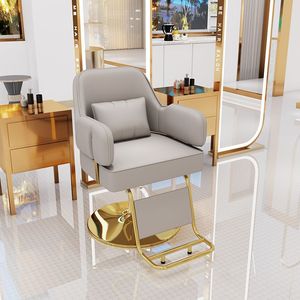 Silla de peluquería de diseño giratorio con comodidad estética, muebles de peluquería de belleza plegables reclinables para salón <span class=keywords><strong>y</strong></span> barbería - Product Image 1