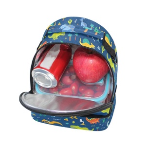 Sac isotherme portable personnalisé avec imprimé dinosaure pour enfants, idéal pour le déjeuner - Product Image 4