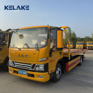 <b>Flatbed</b> Tow <b>Truck</b> 4x2 10 Ton Wrecker <b>Truck</b> With Heavy Duty Road Recovery Vehicle For Export - Product Image 1