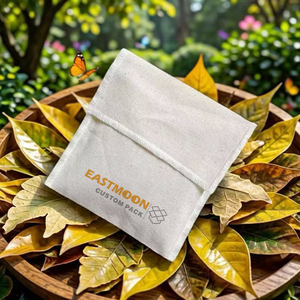 Bolsa de Microfibra Personalizada al por Mayor, Bolsa de Embalaje para Cosméticos y Joyería, Bolsa con Cordón de Mezcla de Algodón y Lino con Logotipo - Product Image 1