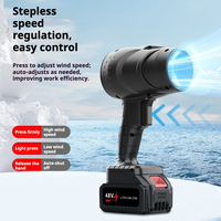 Pistolet souffleur d'air électrique industriel portable 32000 tr/min, sans fil, à batterie, moteur sans balais, pour bricolage, séchage rapide, air puissant