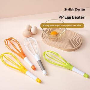 Batteur à œufs manuel pour la maison, <span class=keywords><strong>fouet</strong></span> à crème pour gâteaux, outil de pâtisserie en PP, design à <span class=keywords><strong>manivelle</strong></span> - Product Image 2