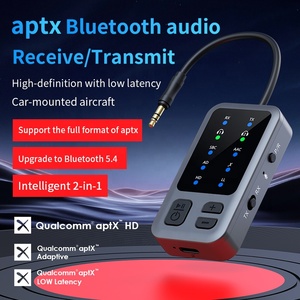 Receptor M3 para Avión, Auriculares, AirPod, Air Fly Pro, Múltiples Dispositivos, Entrada Dual para Automóvil, Transmisor Bluetooth Inalámbrico <span class=keywords><strong>Auxiliar</strong></span> - Product Image 6