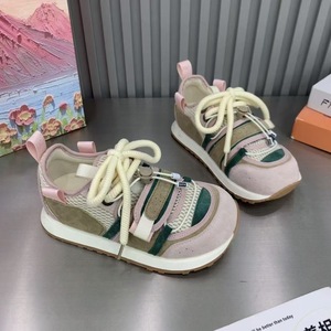 Chaussures de sport décontractées pour femmes, course et marche, semelle extérieure en caoutchouc épais, amorti estival, doublure en peluche, maille respirante, fermeture à lacets, automne - Product Image 1