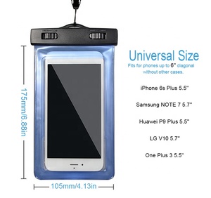 Funda impermeable para teléfono móvil cuello <span class=keywords><strong>precio</strong></span> al por mayor bolsa de teléfono impermeable para <span class=keywords><strong>samsung</strong></span> <span class=keywords><strong>s10</strong></span> - Product Image 3