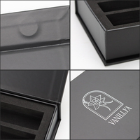 Boîte cadeau à fermeture magnétique personnalisée avec plateau intérieur pour cosmétiques haut de gamme, bijoux, montres, emballage OEM, boîte de vente au détail de luxe haut de gamme