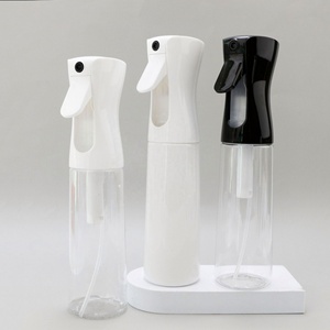 Cosmetic Fine Mist Sprayer <b>Bottle</b> Continuous <b>Spray</b> <b>Bottle</b> Hair Water Alcohol <b>Plastic</b> 200ml 300ml Screen Printing PET Provided - Product Image 6