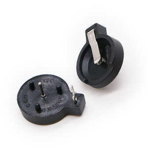 포딩 RoHS 플라스틱 <span class=keywords><strong>CR1220</strong></span>, CR1225 코인 셀 배터리 홀더 CCH-1200 - Product Image 5