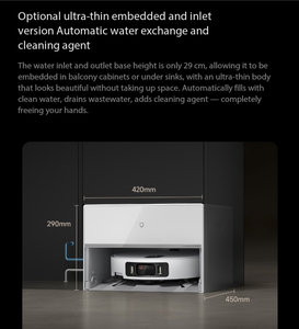 หุ่นยนต์ดูดฝุ่น 6 โปร รุ่นจ่ายน้ำและระบายน้ำ ผลิตภัณฑ์สมาร์ทโฮม - Product Image 3