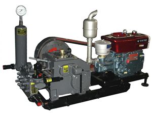 BW-160/10 160lpm Modderpomp Met Motor En Versnellingsbak Kerncomponenten - Product Image 2