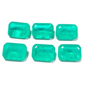 阿里巴巴准备运送碧玺长方形翡翠融合石珠宝制作 - Product Image 2