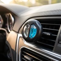 Diffuseur de parfum moderne à double évent désodorisant universel pour voiture avec membrane de parfums différents