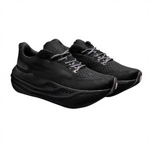 Mocassins jetables pour hommes avec logo personnalisé, tige en tissu extensible, doublure en cuir véritable, semelle intermédiaire en EVA, respirants, fermeture à chaussette. - Product Image 1