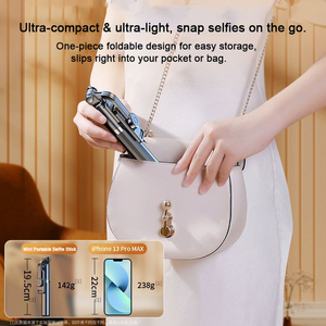 Nouveau trépied portable anti-vibration Bluetooth pour selfies, photos de voyage, vlogging et diffusion en direct - Product Image 5