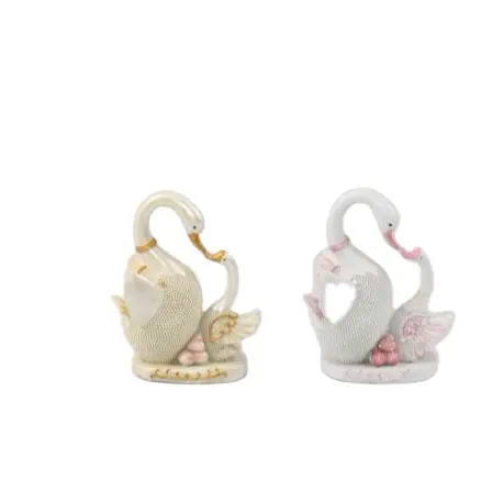 Домашний декор для комнаты, керамические украшения в виде лебедя, свадебные подарочные украшения, оптовая продажа с фабрики
