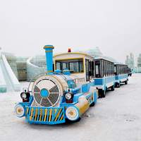 Train touristique sans rails pour enfants, grand train sans rails pour enfants en centre commercial, à vendre