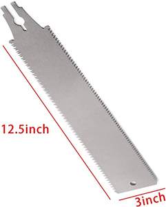 <span class=keywords><strong>Scie</strong></span> <span class=keywords><strong>japonaise</strong></span> <span class=keywords><strong>Ryoba</strong></span> à poignée en plastique, <span class=keywords><strong>scie</strong></span> à main dentelée à Double face - Product Image 3