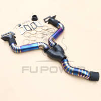 Kit de escape doble trasero de titanio para SEA-DOO RXT/GTX 300, 2021-2022+