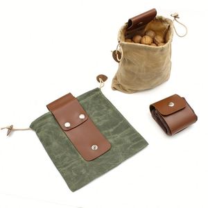 Bolsas de Lona para Recoger Frutas al Aire Libre, Bolsa Plegable con Cordón para Cinturón - Product Image 3
