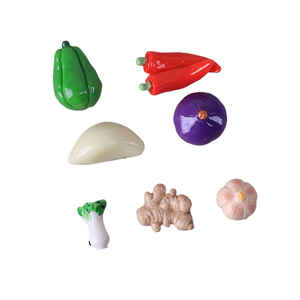 Miniaturas de verduras para juegos de simulación, jengibre, ajo, accesorios de resina para joyería DIY, materiales para colgantes de llaveros - Product Image 4