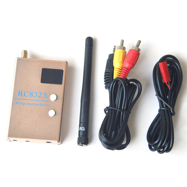 48 Frequency 5.8G Image Transmission Receiver Compatible Old RC832S Automatic Frequency Search FPV Aerial Video China