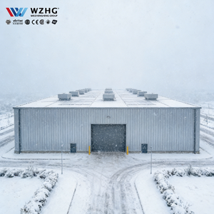 Edificio Metálico Prefabricado de Acero de Alta Calidad y Durabilidad para Hangar de Aviones, Vida Útil de 50 Años, Superficie Galvanizada, Probado por SGS, Venta al Por Mayor - Product Image 1