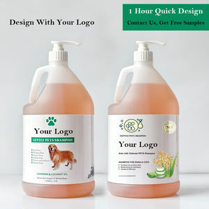 プロのペットグルーマーのためのOEMプライベートラベルオーガニックペットケア犬ガロンシャンプーとコート洗浄 - Product Image 4