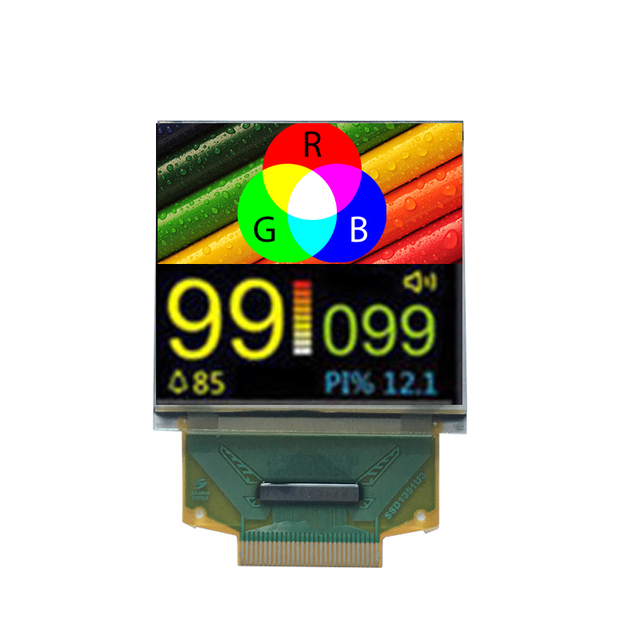 1.5 inch oled 30 pin 128*128 oled panel  OLED Full color graphic display screen
