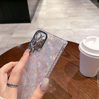 Nouvelle coque translucide à paillettes nacrées pour téléphone portable Samsung A05 A06 A07 A14 A15 A16 A25 A26 A34 A35 A36 A54 A55