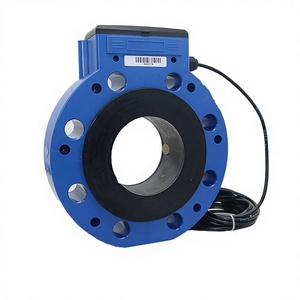 Medidor de Agua de Área Variable JingBo con Tarjeta DN50-DN150mm RS485, Medidor de Flujo Digital Tipo Sándwich Abrazadera, para Líquidos/Gases/Aceite, Material ABS - Product Image 1