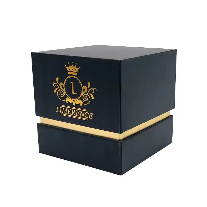 kundenspezifisches logo parfüm duftende geschenkbox aroma kerze verpackungsbox kosmetische verpackung aromatherapie geschenkbox