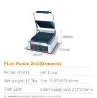 Équipement de cuisine commerciale, machine à frire électrique en acier inoxydable, stabilité à haute température, nettoyage facile