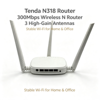 Routeur sans fil Xinsuhang Tenda N318 300 Mbps en gros, 3 antennes, Wi-Fi 2,4 G, RJ45, garantie 1 an, prix usine pour les achats en gros