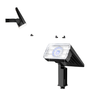 Projecteur solaire extérieur haute luminosité, étanche IP65, angle réglable, lampe de sécurité, lampe murale extérieure de qualité supérieure - Product Image 2
