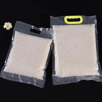 Sacs d'Emballage en Plastique Nylon PE pour Riz de 1kg, 5kg, 25kg avec Poignées, Design Supérieur