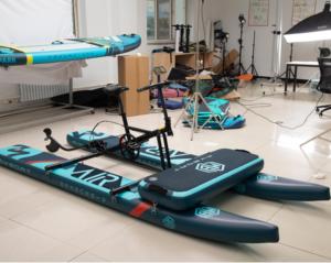 Bote Inflable para Deportes Acuáticos, Modelo 2023, Bicicleta Acuática Plegable para Dos Personas, MY13/3, Bote de Recreo para Playa - Product Image 1