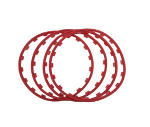 Protection de <span class=keywords><strong>jante</strong></span> de roue de <span class=keywords><strong>voiture</strong></span> pour Tesla Model S Model Y Model X Nylon universel anti-rayures garniture de protection 4 pièces par ensemble - Product Image 1