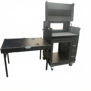 2026 New Design Factory Direct Supply Broadcast Work <strong>Case</strong> ATA Flight Road <strong>Case</strong> With Table - Product Image 1
