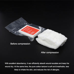 Accesorios Modernos de Primeros Auxilios, Gasa Comprimida Desechable Ligera para Entrenamiento de Trauma y Heridas - Product Image 4